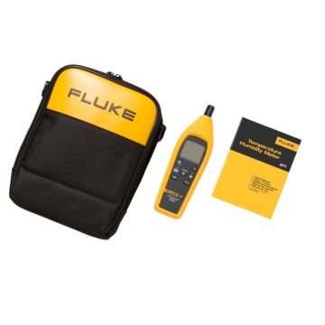 Fluke 971 handheld temperature and humidity meter with dual backlit display Product View