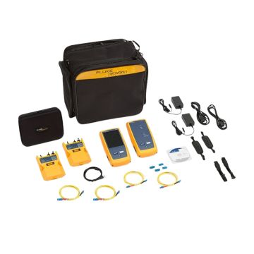 Fluke CFP2 100 S CertiFiber Pro Single Mode OLTS V2 Fiber Tester Kit with Versiv Mainframe WiFi