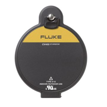 Fluke CV400 4 in (95 mm) infrared window with hand turn door latch
