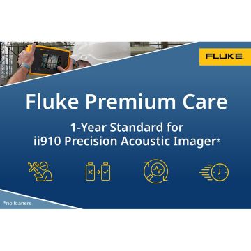 Fluke FPC3S-II910-1 3-Year Premium Care Standard Plan for ii910 Acoustic Imager