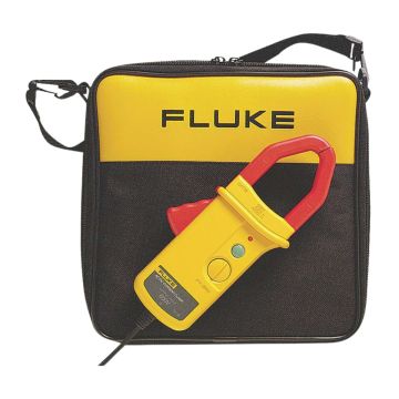 Fluke i410-KIT AC/DC current clamp kit with i410 current clamp and zippered vinyl carry case Product View