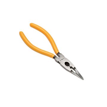 Fluke Networks 11294000 Need-L-Lock four-in-one crimping pliers with rubber-coated handles Product View