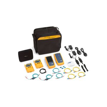 Fluke Networks CFP2 100 Q GLD CertiFiber Pro Quad OLTS V2 Cable Analyzer Kit with Versiv Mainframe and Carry Case