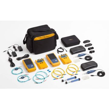 Fluke Networks CFP2 100 QI CertiFiber Pro Quad OLTS V2 Test Kit with Inspection Probes and Carry Case