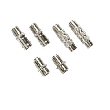 Fluke Networks CIQ COAX CableIQ Coax Adapter Kit with F BNC RCA Connectors