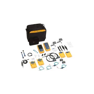 Fluke Networks DSX2 8000MI GLD Cable Analyzer Kit WiFi Adapters Chargers Case