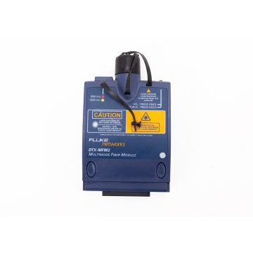 Fluke Networks DTX-MFM2 multimode fiber module shown as a single replacement 