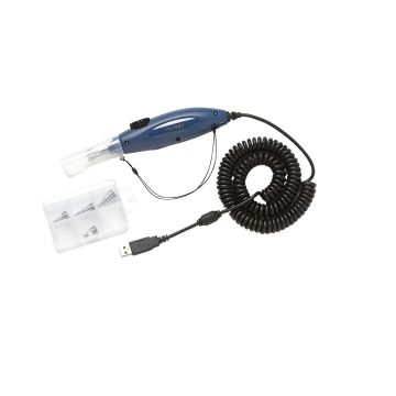 Fluke Networks FI 1000 KIT USB Fiber Inspection Video Probe with LC SC FC Adapters and Universal Tips