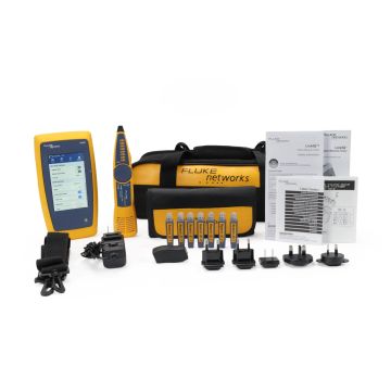 Fluke Networks LinkIQ Kit with IntelliTone Probe, Remote IDs 1–7, case and documentation