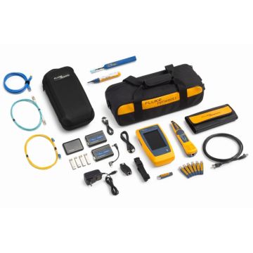 Fluke Networks LinkIQ LIQ DUO KIT FMC Cable WiFi Fiber Network Tester Kit