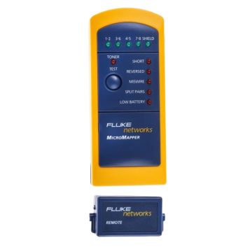 Fluke Networks MicroMapper MT-8200-49A handheld network testing device