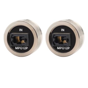 Fluke Networks NFA-MPO12P-KIT MPO12 UniPort fiber adapter kit in box Product View