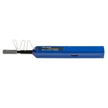 Fluke Networks QUICKCLEAN-2.5-1P fiber optic cleaning tool for 2.5 mm SC ST FC and E2000 connectors