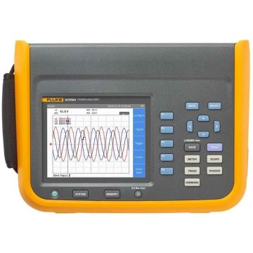 Fluke NORMA 6004 Portable Power Analyzer
Front View