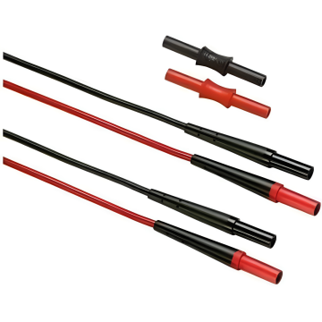 Fluke TL221 Test Lead Kit with Silicone Insulated Leads and Female Couplers