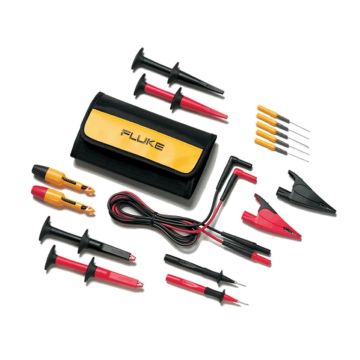 Fluke TLK282 SureGrip Deluxe Automotive Test Lead Kit with Probes Clips and Case
