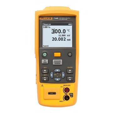Fluke 714B Thermocouple Temperature Calibrator Front