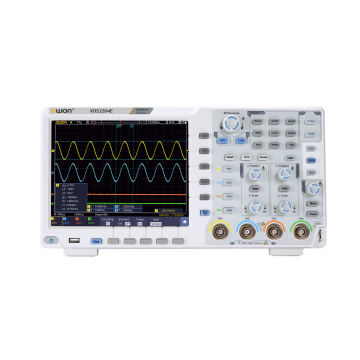 OWON XDS3204E 4CH 12bits ADC 200MHz 1Gs/s Touchscreen Digital Oscilloscope