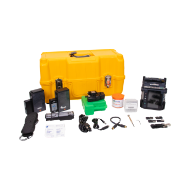 The Fujikura 70R SM/MM Ribbon Fiber Fusion Splicer is your go-to tool for precision and efficiency complete with CT-30 and RS-03 companion
