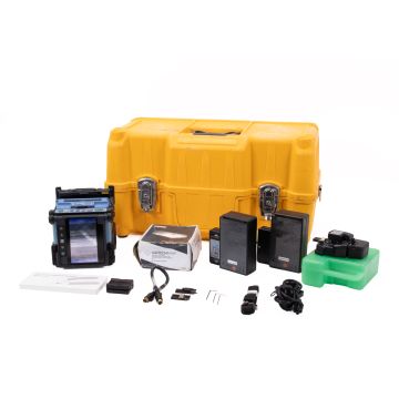 Fujikura 70S+ Certified Pre-Owned core alignment fusion splicer with CT-30 cleaver, ADC-18 Battery, BTR-09 Battery, Transit Case, Strap

