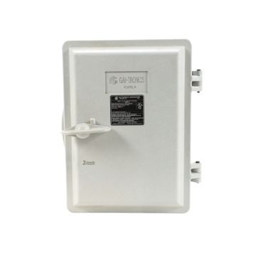 GAI-Tronics 7335-001 weatherproof non-metallic 5 party line enclosure with hinged door