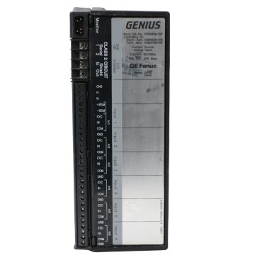 GE Fanuc Genius IC660BBA106 current source analog input block with six input channels and terminal connections product view
