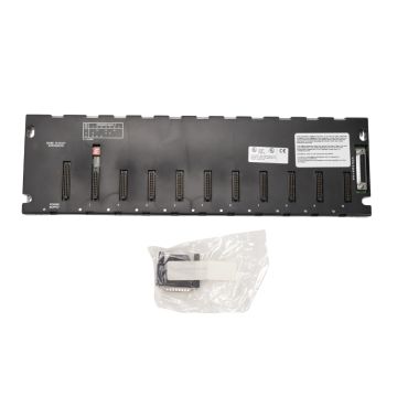 GE Fanuc IC693CHS392G 10-slot expansion I/O baseplate for Series 90-30 PLC systems