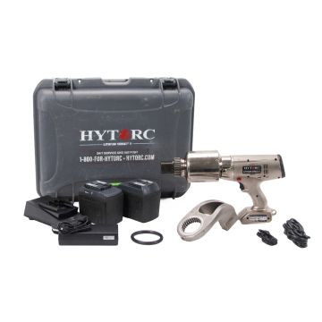 HYTORC Lithium Series II LST-5000 36V torque tool kit, certified pre-owned, with calibration certificate 08/2025
