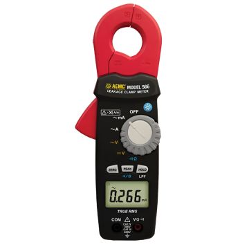 AEMC 566 Leakage Current Meter True RMS Clamp Diagnostic Tool Product View