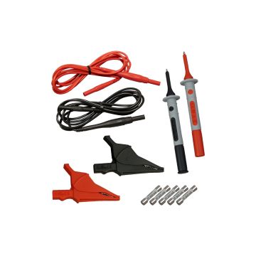 AEMC 2152 28 Lead Set Fused Leads Alligator Clips Test Probes Fuses Product View