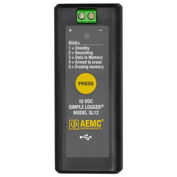 Simple Logger SL12 Voltage Logger USB Battery Product View
