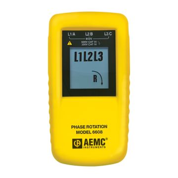 AEMC Phase Rotation Meter Model 6608 Product View
