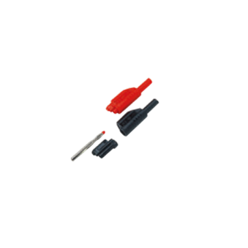 INNO Instrument PAC-1003 screw-type safety adapter in red and black