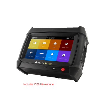 INNO Instrument View 600 OTDR with 1310/1550nm module and V-20 fiber inspection microscope