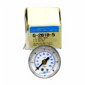 Johnson Controls G-2010 Air Pressure Gauge Pneumatic Systems Product View