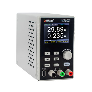 OWON SPE6102 200W 0-60V/0-10A 1-Channel 10mV/1mA DC Power Supply