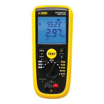 AEMC 6529 Digital Megohmmeter Multimeter Product View