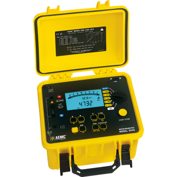 AEMC 5060 Megohmmeter Insulation Tester Product View