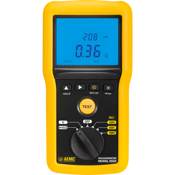 AEMC 6522 Digital Megohmmeter Product View