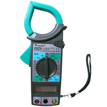 Eclipse Tools Pro'sKit 3-1/2 Digits 1999 Counts Handheld Digital Clamp Meter with Resistance Test