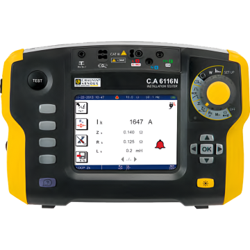 AEMC C.A 6117 Kit Installation Tester Product View