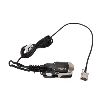 Olympus XAAB-0184 5L16-A10 5 MHz 16-element phased array probe with A10 housing and 2.5 m OmniScan cable.

