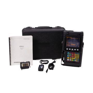 Olympus Panametrics Epoch 4 ultrasonic flaw detector with DAC, TVG, AWS 1.1, AAUX205A Detachable Board Hard Case, 
