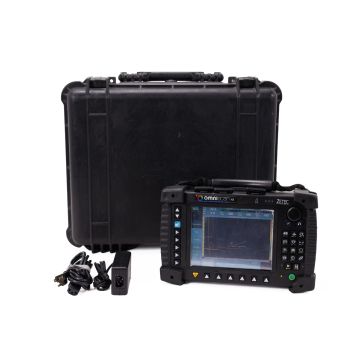 Olympus OmniScan MX 16:128 ultrasonic phased array flaw detector with REMCTRL remote control, Certified Pre-Owned