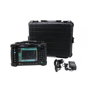 Olympus OmniScan MX PA16:128PR phased array UT module in Pelican case with unit and power adapter/charger
