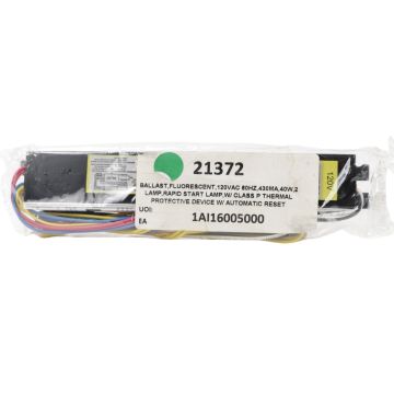 Philips Advance AmbiStar RELB-2S40-N electronic rapid start T12 ballast with labeled 120V rating
