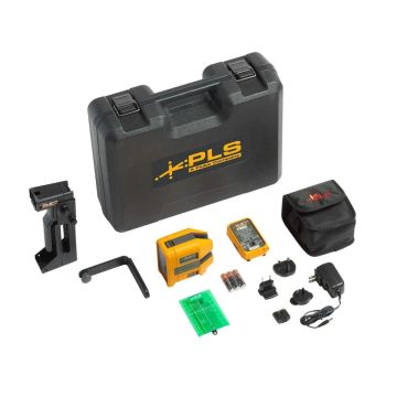 PLS 180G RBP green self-leveling cross line laser level KIT