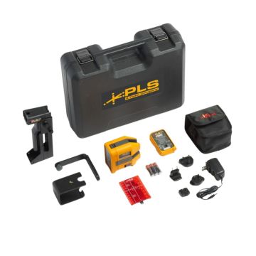 PLS PLS-6R Cross Line Point Red Laser Kit