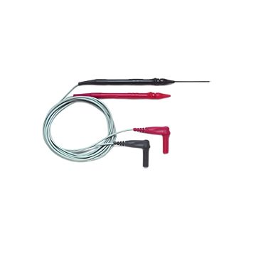 Pomona 5953A adjustable tip test probe set with red and black probes and retractable stainless steel needle tips Product View