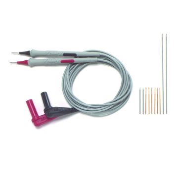 Pomona 6341 precision electronic probe kit with red and black probes and five replaceable tips